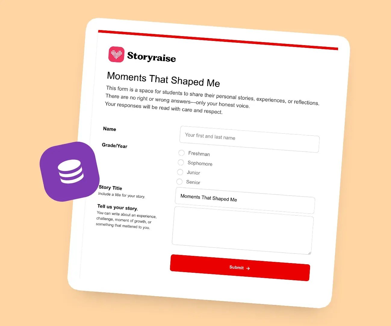 Storyraise Collect gathering department updates