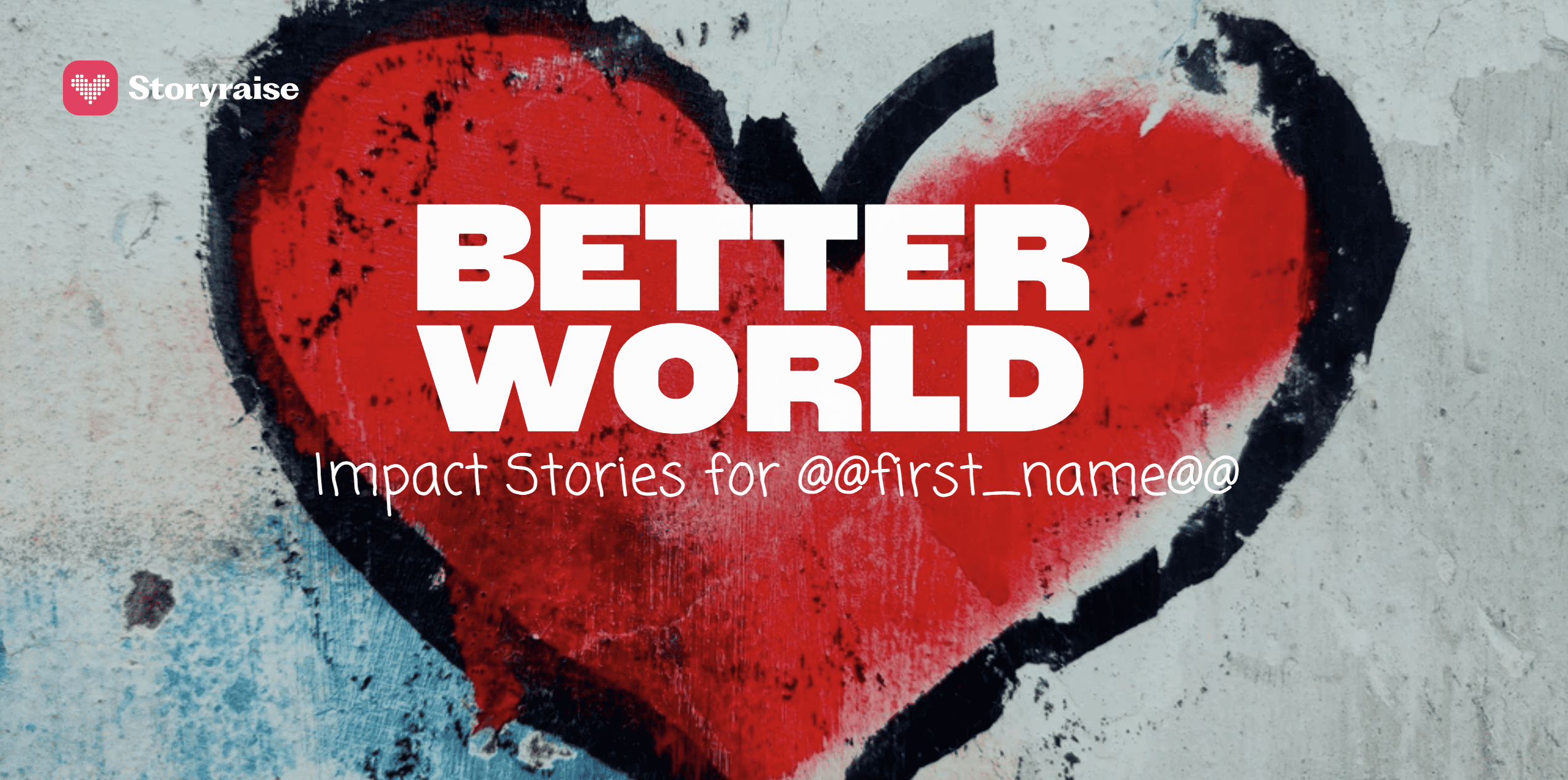 A Better World proposal cover