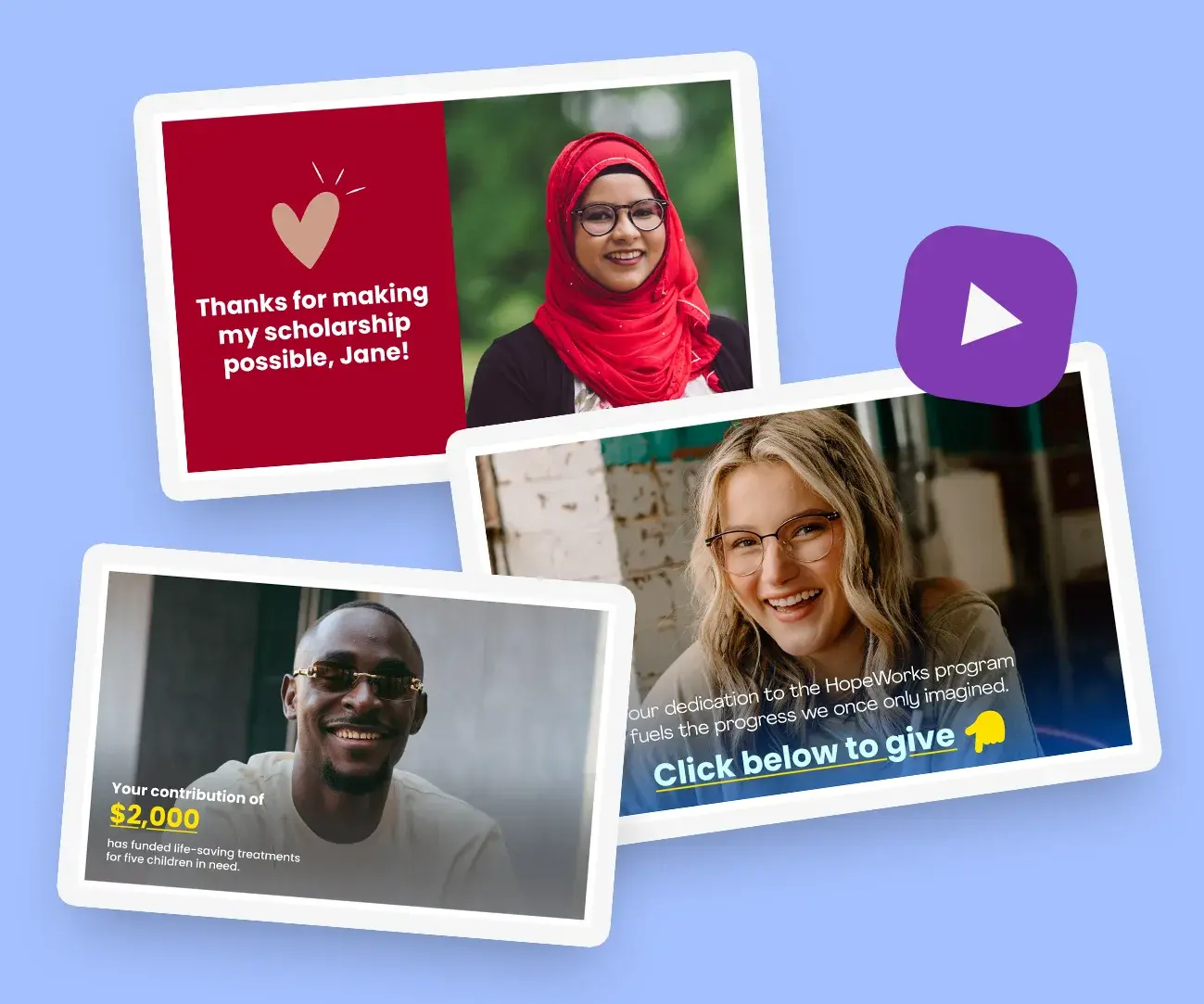 Personalized video example