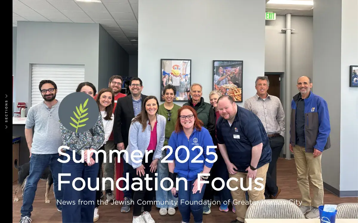 Jewish Community Foundation of Kansas City newsletter cover