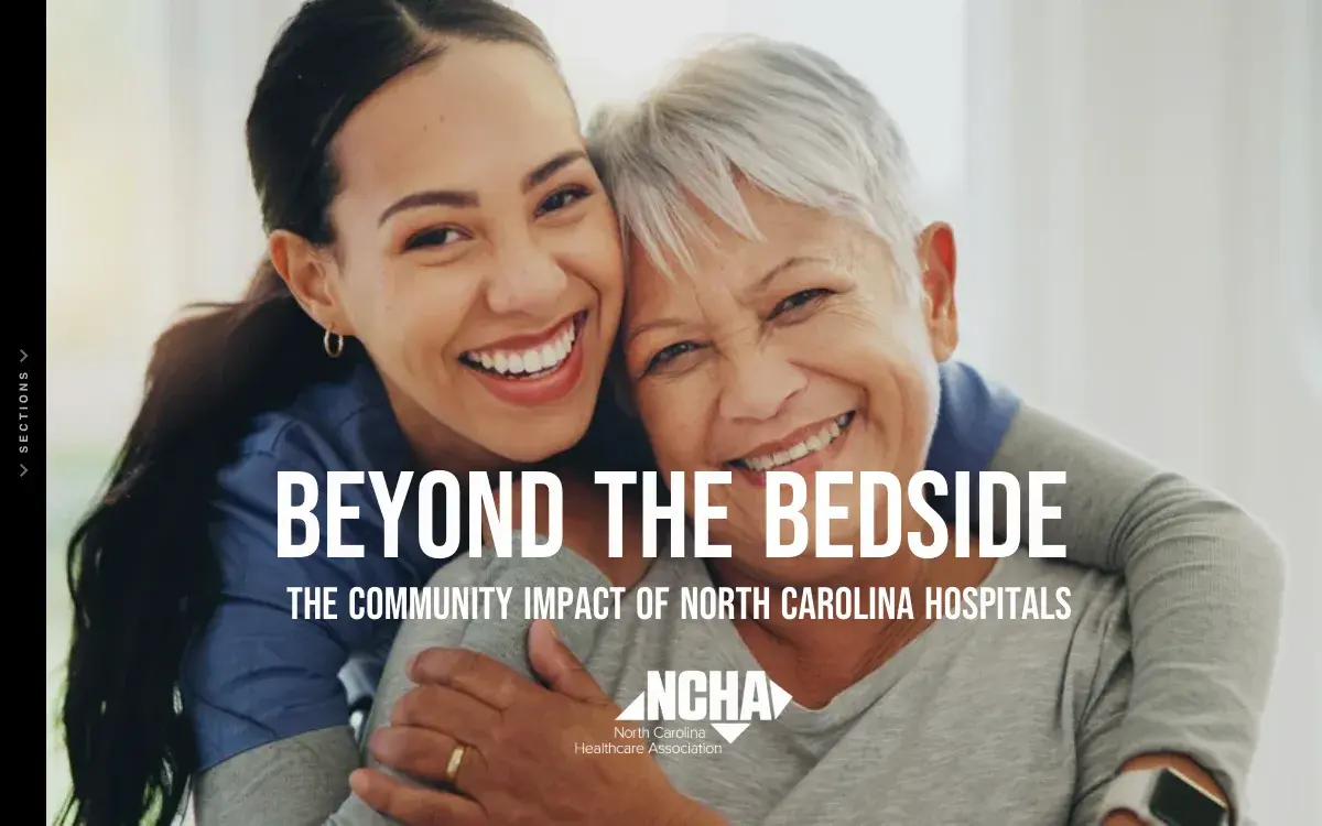 NC Healthcare Association impact report cover